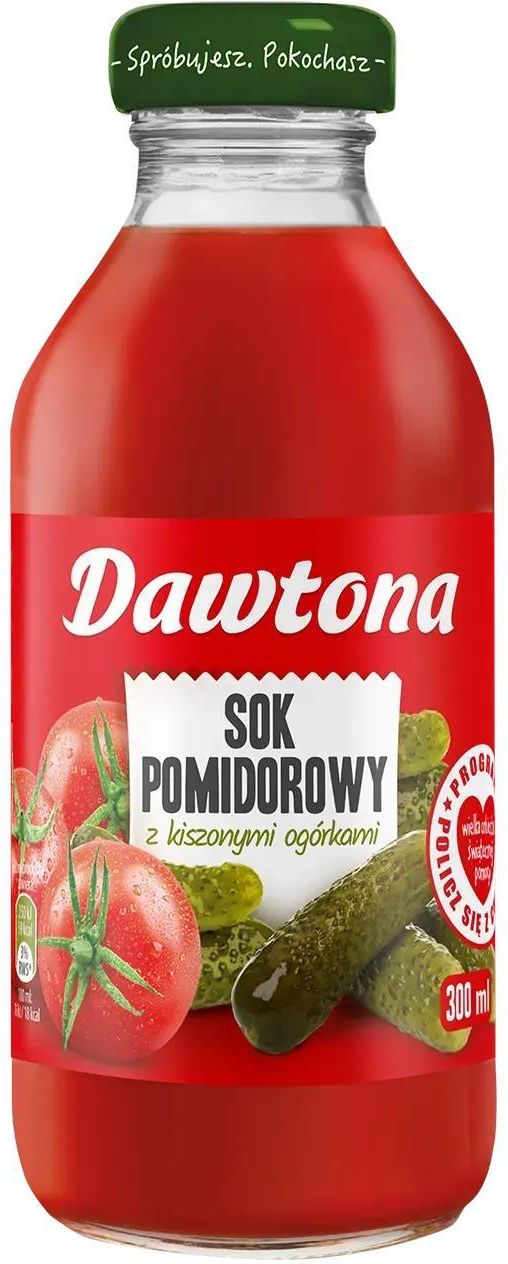 Dawtona Sok Pomidorowy Z Kiszonym Og Rkiem Ml Ceny I Opinie Ceneo Pl