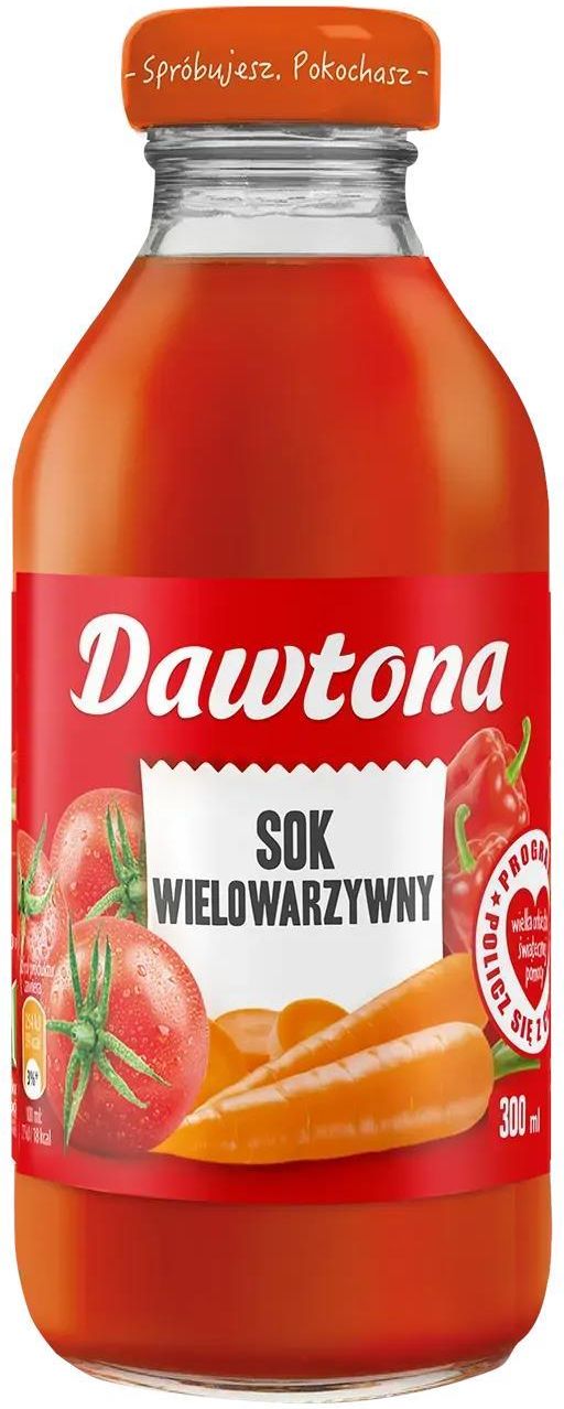 Dawtona Sok Wielowarzywny Ml Ceny I Opinie Ceneo Pl