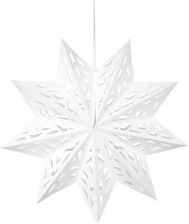 Zdjęcie Gwiazda papierowa PartyDeco biała 50cm dekoracja świąteczna GWP2-50-008 - Żagań