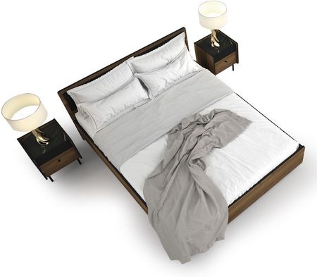 Dolmar Szafka Nocna Prestigo P12 Orzech Warmia San Sebastian Czarny Mat 100414711 - zdjęcie 2