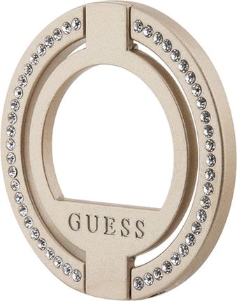 Guess Magsafe Ring Stand Gumrsaldgd Złoty Rhinestone - zdjęcie 2