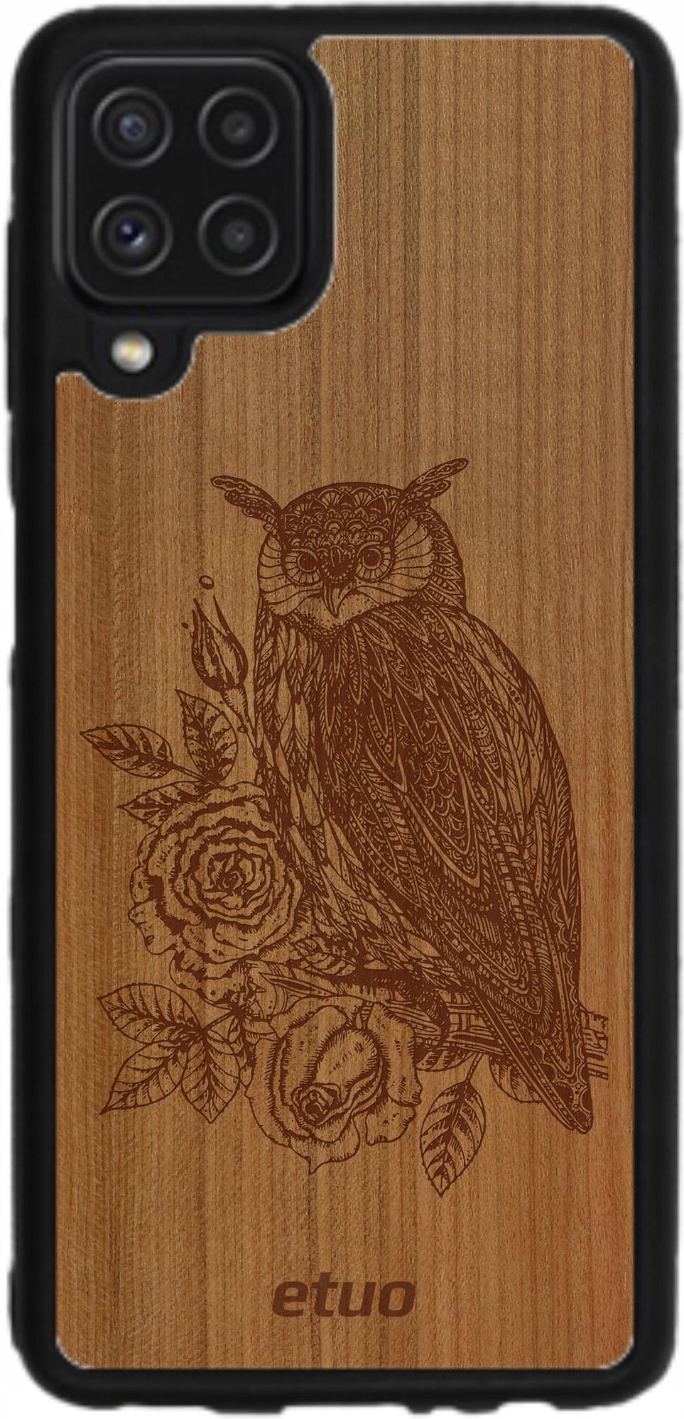 Etuo Etui Drewniane Na Samsung Galaxy M Wood Case Etui Na Telefon