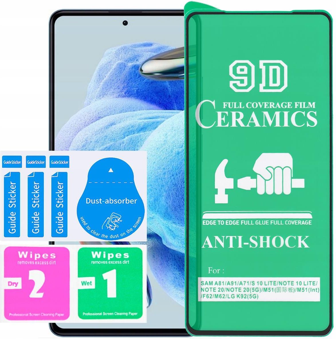 Telforceone Szkło Hartowane 9D Ceramic Do Note 12 Pro 4G 5G 11 Opinie