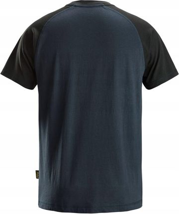 Snickers Koszulka Męska T-Shirt 2550 Granatowy L - zdjęcie 2