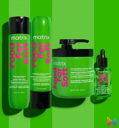 Matrix Food For Soft Intensywna Maska Nawilżająca Do Włosów 500 ml - zdjęcie 5