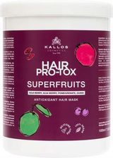 Kallos Hair Pro-Tox Superfruits Maseczka Regenerujca Do Wosw Osabionych Bez Poysku 1000 ml