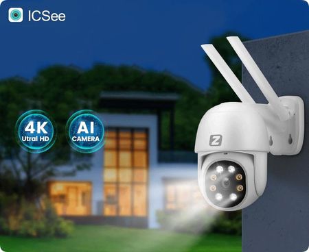 Zintronic Kamera Zewnętrzna Obrotowa Ip Wifi 8Mpx 8Mp (Ikpw830Icsv1) - zdjęcie 2