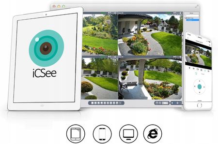 Zintronic Kamera Zewnętrzna Obrotowa Ip Wifi 8Mpx 8Mp (Ikpw830Icsv1) - zdjęcie 3