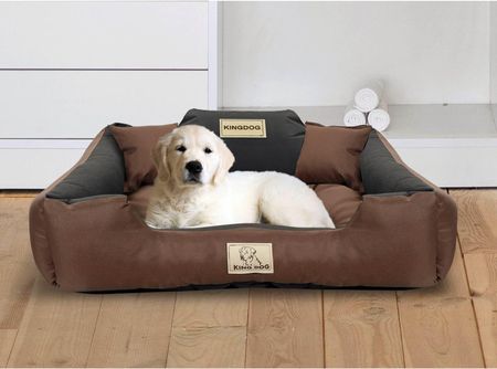 Aio Legowisko Dla Psa 75X65 Brązowe Kingdog - zdjęcie 2