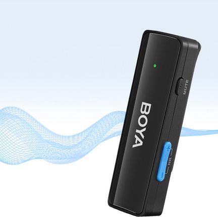 BOYA BOYALINK - 2.4G ALL IN ONE - BEZPRZEWODOWY SYSTEM MIKROFONOWY RX + 2x TX - ANDROID / IOS / APARATY - ETUI ŁADUJĄCE - zdjęcie 3