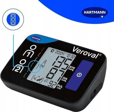 Hartmann Veroval Compact Connect Ciśnieniomierz naramienny BPU26 + adapter - zdjęcie 2