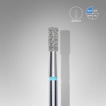Staleks Pro Expert Fa20B025/6 Frez Diamentowy Walec Niebieski Średnica 2,5 Mm/Część Pracująca 6 Mm 1 Szt. - zdjęcie 2