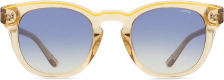 LOZZA LOZSL4303 Unisex-Okulary słoneczne Pełna obręcz Panto Tworzywo sztuczne-ramka, żółty - zdjęcie 2