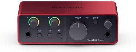 Focusrite Scarlett SOLO 4th Gen - zdjęcie 5