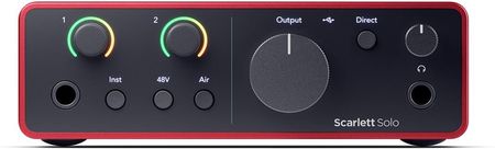 Focusrite Scarlett SOLO 4th Gen - zdjęcie 2