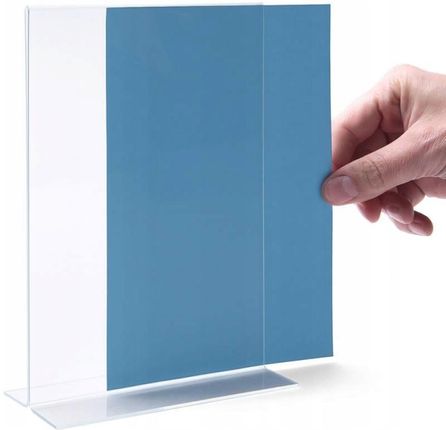 Stojak Na Menu Prezenter Plexi Na Ulotkę A4 - zdjęcie 3
