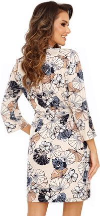 Szlafrok Sofia Light Beige (Rozmiar 38) - zdjęcie 2