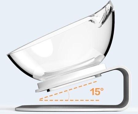 Cat Double Bowls Podwójna Miska Dla Kota Miski Design Podwójne Bt BF1011 - zdjęcie 2