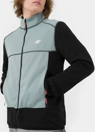 MĘSKA KURTKA SOFTSHELLOWA 4F HYBRYDOWA 5000 XL - zdjęcie 2