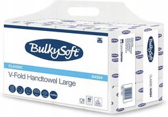 Zdjęcie Bulkysoft Ręcznik Papierowy Classic Składany Typu V-Fold (Zz) 2W Biały 3000 Szt./Op. - Karczew