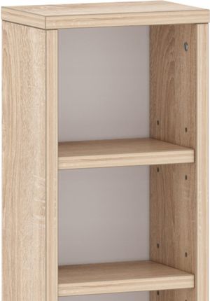 Target Home Regał Na Płyty Cd/Dvd 92Cm Regulowane Półki Sonoma - zdjęcie 3