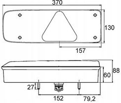 Lampa Tylna Mars Tech Auto Lamps Lampa Tylna Naczepy Przyczepy Schmitz