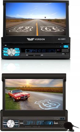 Vordon Radio Samochodowe Ekran 7 Bluetooth Usb Sd - zdjęcie 6