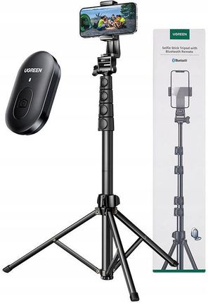 Ugreen Selfie Stick Statyw Pilot Bluetooth 1 7M - zdjęcie 3