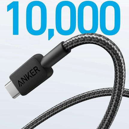 Anker Kabel 322 Usba Do Usbc 09M Czarny - zdjęcie 3