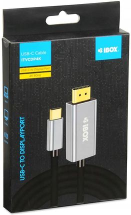 Ibox Kabel Usbc To Displayport 4K 18M - zdjęcie 4