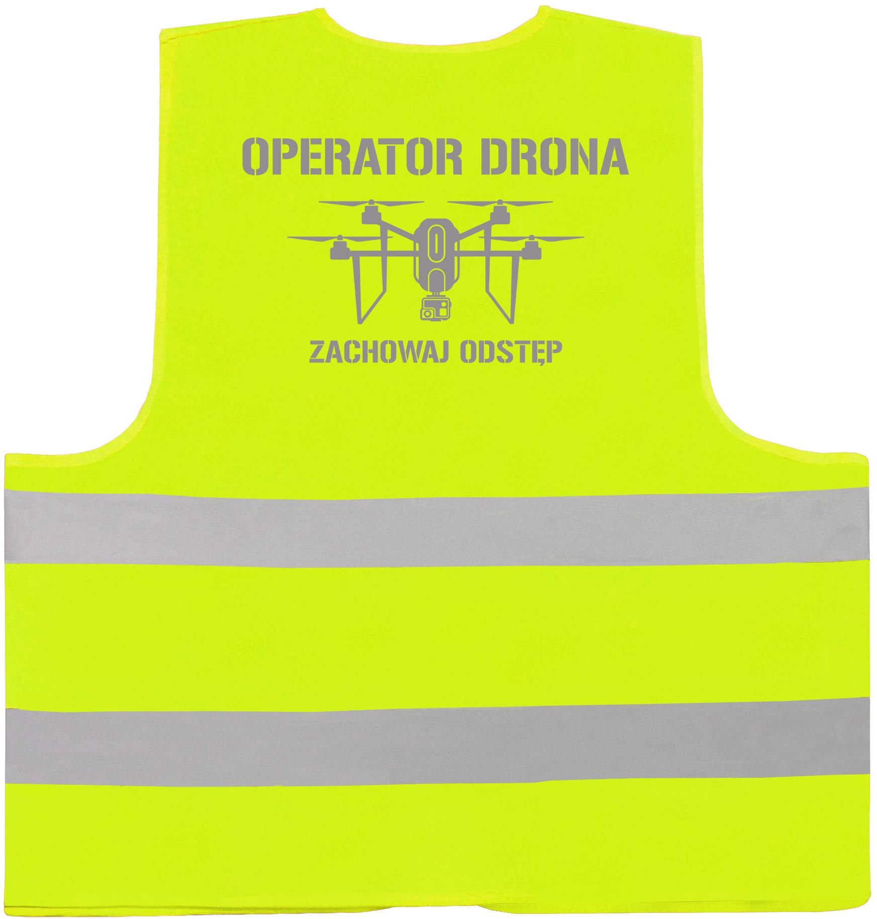 Uav Operator Drona Kamizelka Z Odblaskowym Logo L Ceny I Opinie