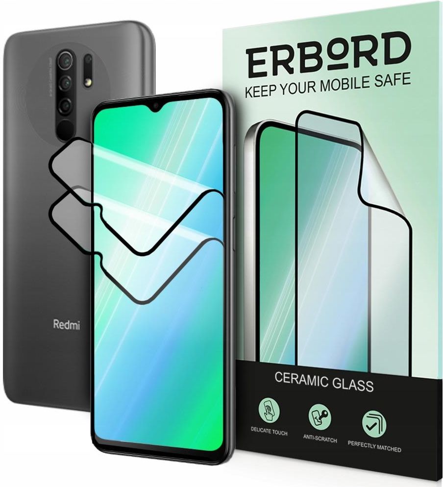 Erbord 2X Szkło Hybrydowe Do Xiaomi Redmi 9 Opinie i ceny na Ceneo pl