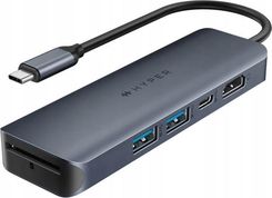 Zdjęcie Hyper HyperDrive EcoSmart Gen.2 Universal USB-C 6-in-1 Hub 100W PD (HD4002GL (HD4002GL) - Kamień Krajeński