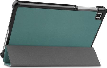 Bizon Etui Case Tab Croc Do Samsung Galaxy A7 Lite Ciemnozielone - zdjęcie 2