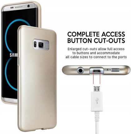 Mercury Ijelly Etui Samsung Galaxy S8 Złoty - zdjęcie 3
