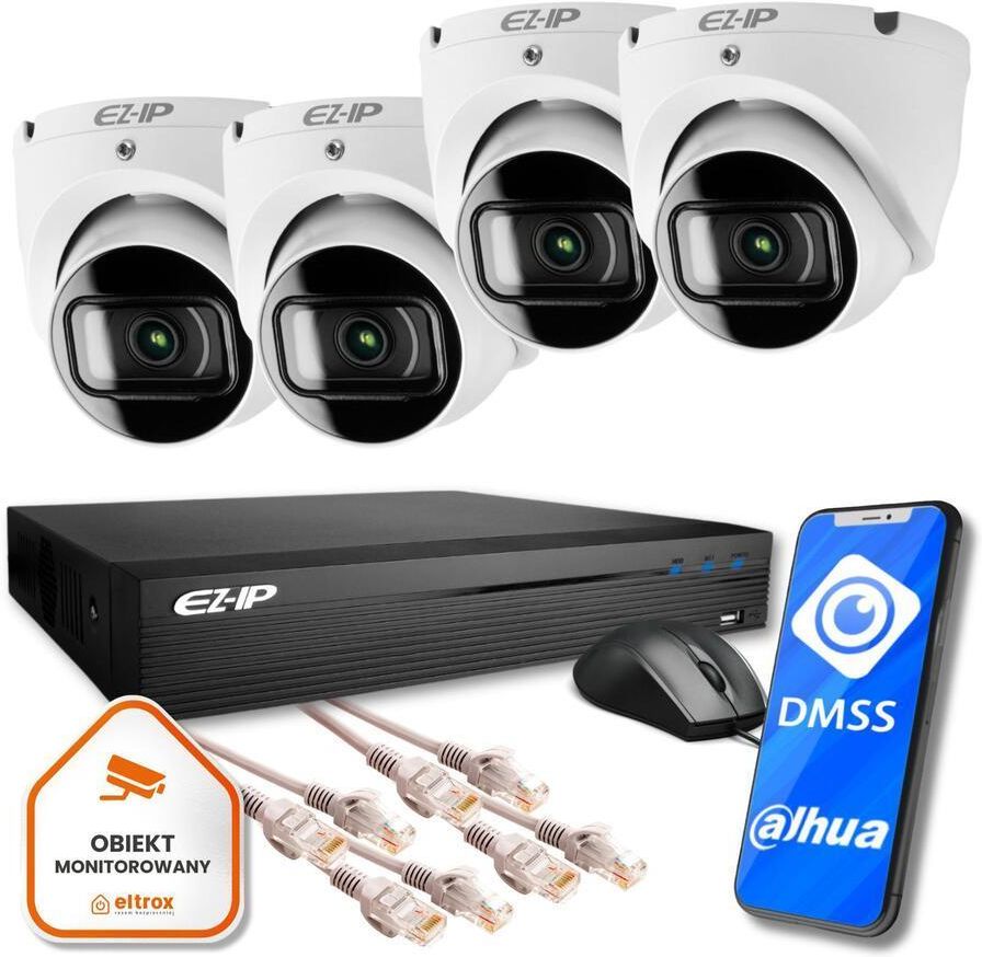 Zestaw Do Monitoringu Ez Ip Zestaw Monitoringu Kamer Fullhd