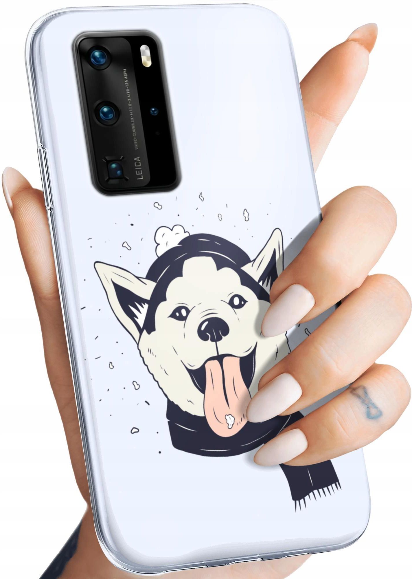 Hello Case Etui Do Huawei P Pro Husky Psy Obudowa Etui Na Telefon