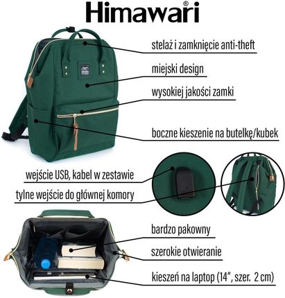 Plecak Himawari No. 8 Classic M - zdjęcie 2
