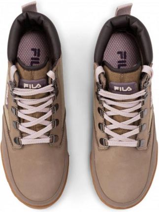 Damskie trapery Fila Grunge II Cvs mid wmn - brązowe - zdjęcie 2