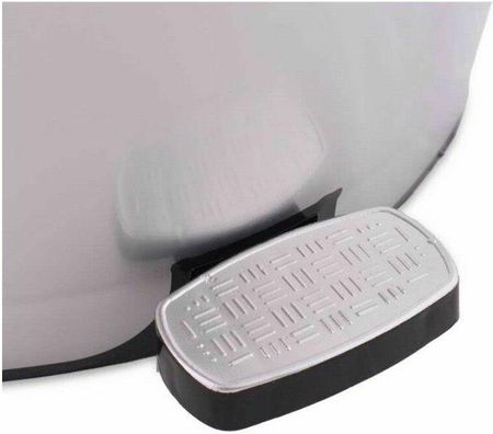 Berilo Kosz Na Śmieci Z Pedałem Srebrzysty Plastikowy 6 L (6 Sztuk) - zdjęcie 2