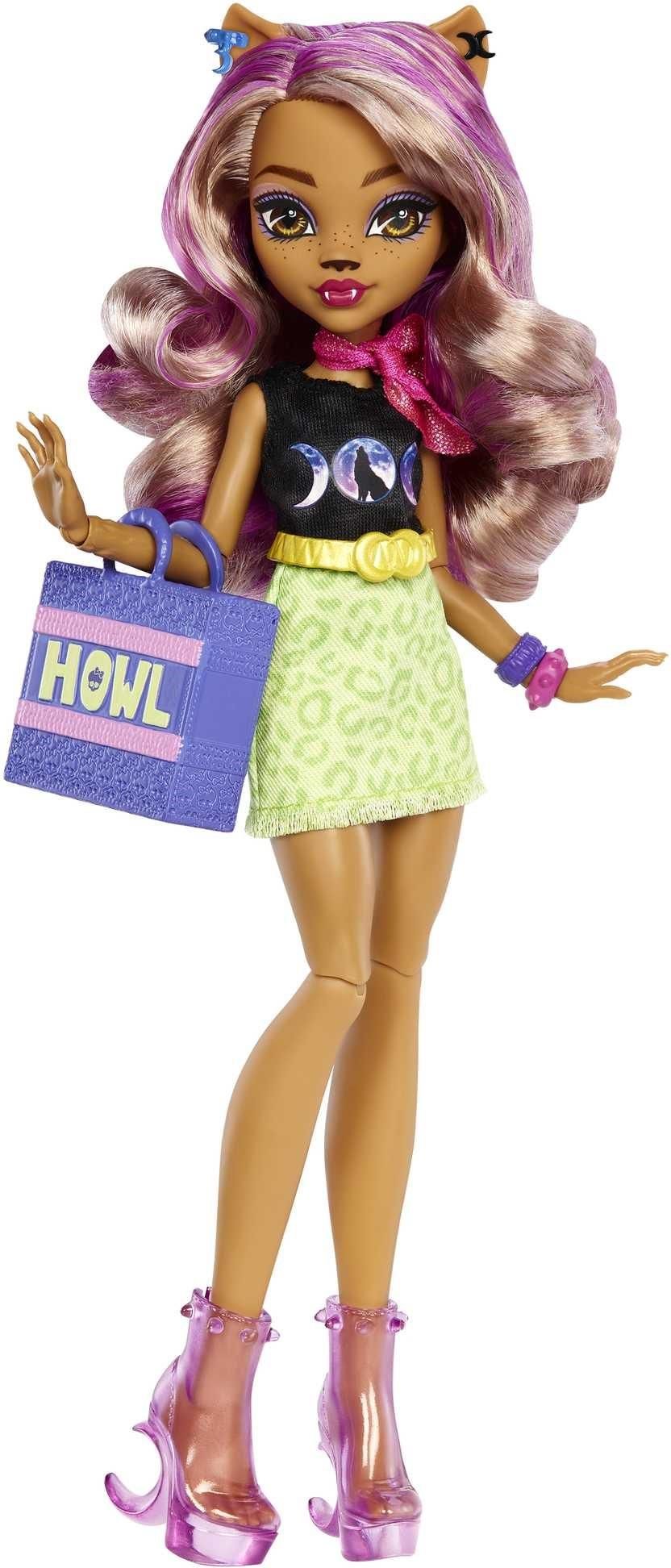 Lalka Mattel Monster High Studio Clawdeen Wolf Zestaw Do Zabawy HKY70