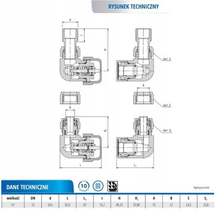 Perfexim Komplet Termostatyczny Lewy Czarny Mat PHA037CM200370000003 - zdjęcie 2