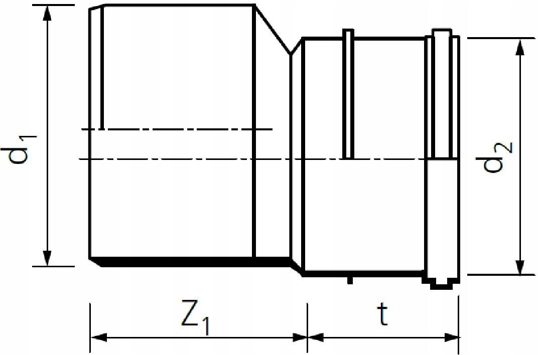 Akcesoria Do Hydrauliki Pipelife Redukcja Kanalizacyjna