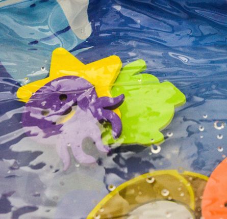 Aga4Kids Dmuchana Mata Wodna Sensoryczna Dla Niemowląt Xxl - zdjęcie 3