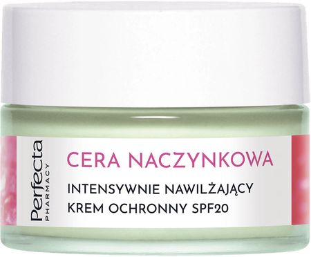 Perfecta Cera Naczynkowa Ochronny Nawilżający Krem Do Twarzy Spf 20 Na Dzień 50ml - zdjęcie 2
