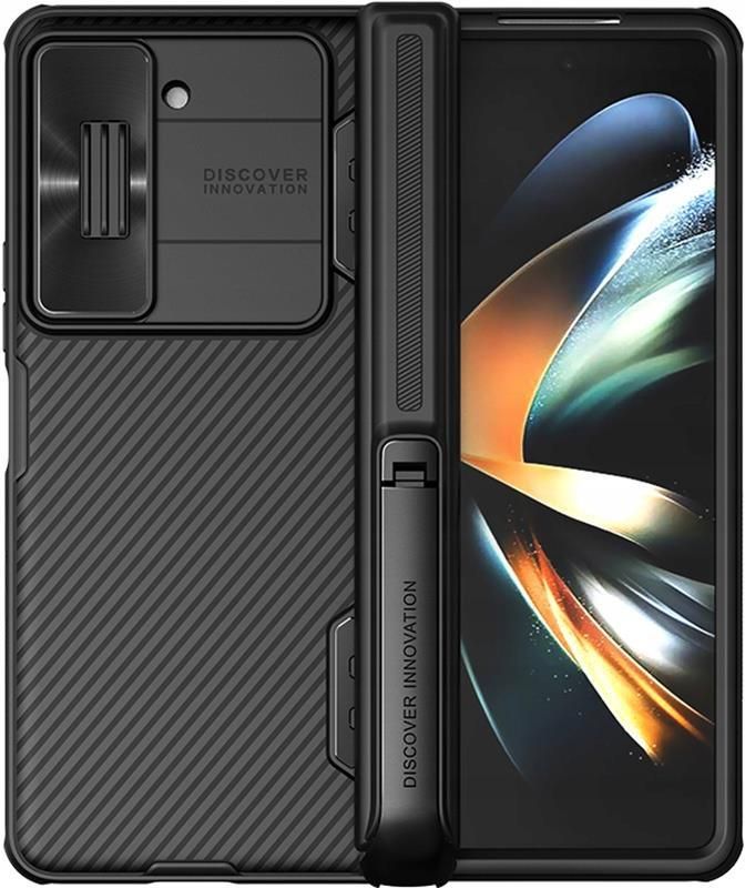 Nillkin Etui Z Ochron Aparatu Camshield Fold Do Galaxy Fold Czarne