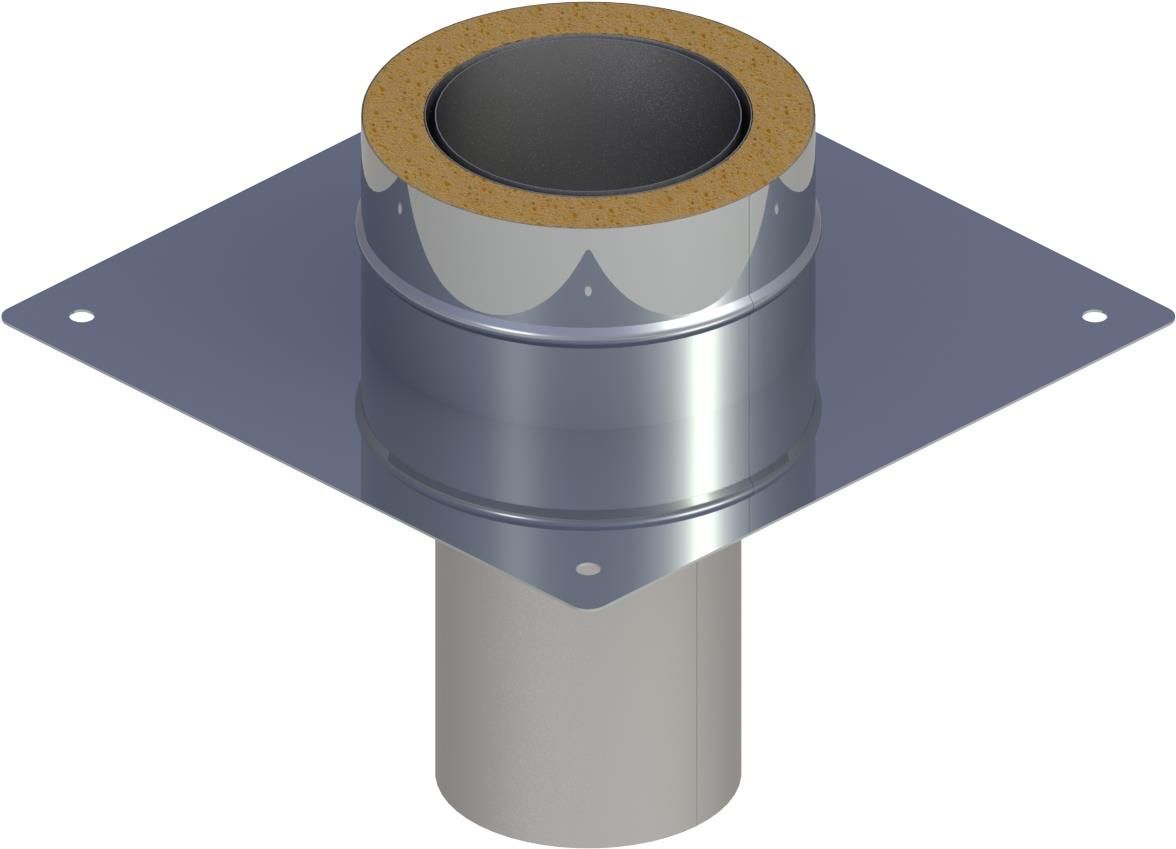 System kominkowy Tecnovis Gmbh Płyta Podwyższenia Komina 200 250Mm