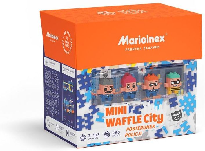 Marioinex Mini Waffle City Posterunek Policji El Ceny I Opinie