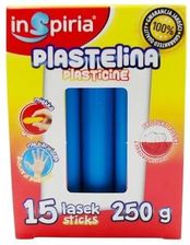Zdjęcie Inspiria Plastelina Niebieska 15 Lasek 250G - Lubań