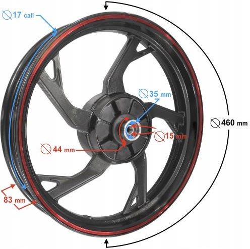 Cz Ci Motocyklowe Moretti Felga Tylna Do Motoroweru Fr Opinie I